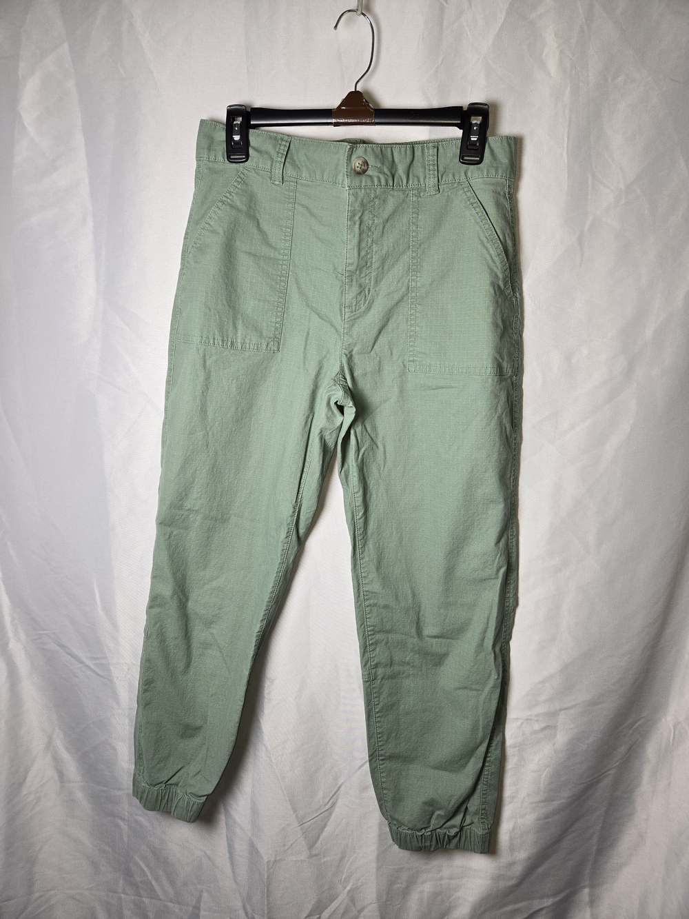 Eddie Bauer Women's Sage Green Jogger Pants Ripstop